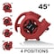 Xpower Mini Mighty Air Mover W/  Power Outlets and 3 hr Timer, 1/4 HP, 925 CFM, 2.3 Amps, 4 Positions, 3 Speeds P-230AT-Red - alternate 5